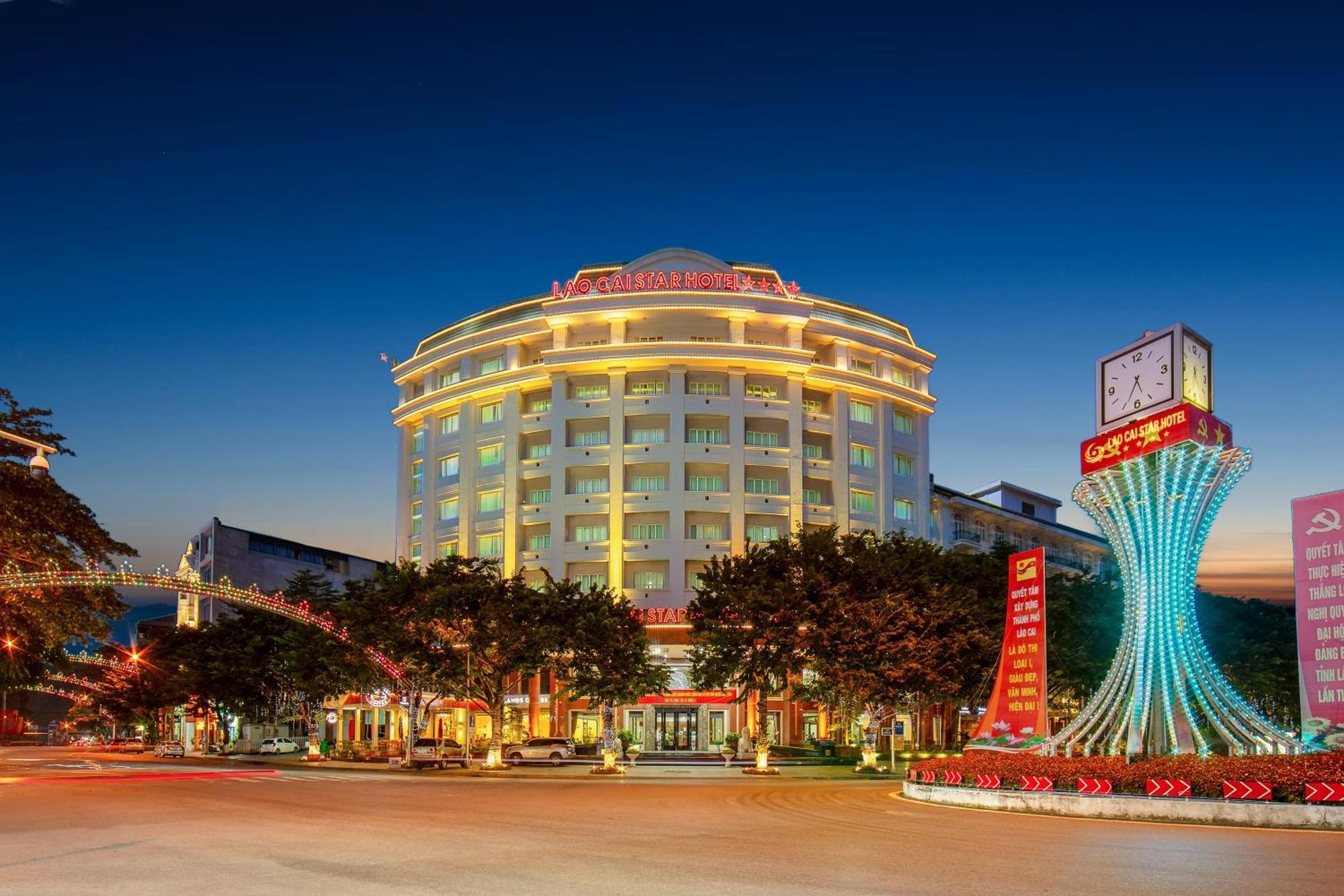 Lao Cai Star Hotel Exteriör bild